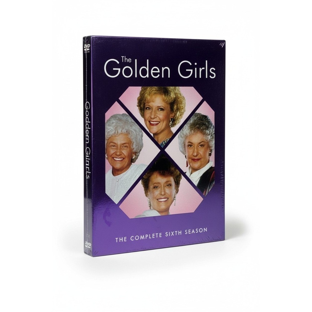 The Golden Girls The Complete Sixth Season 6 DVD 3-Disc Set New Sealed Box Set